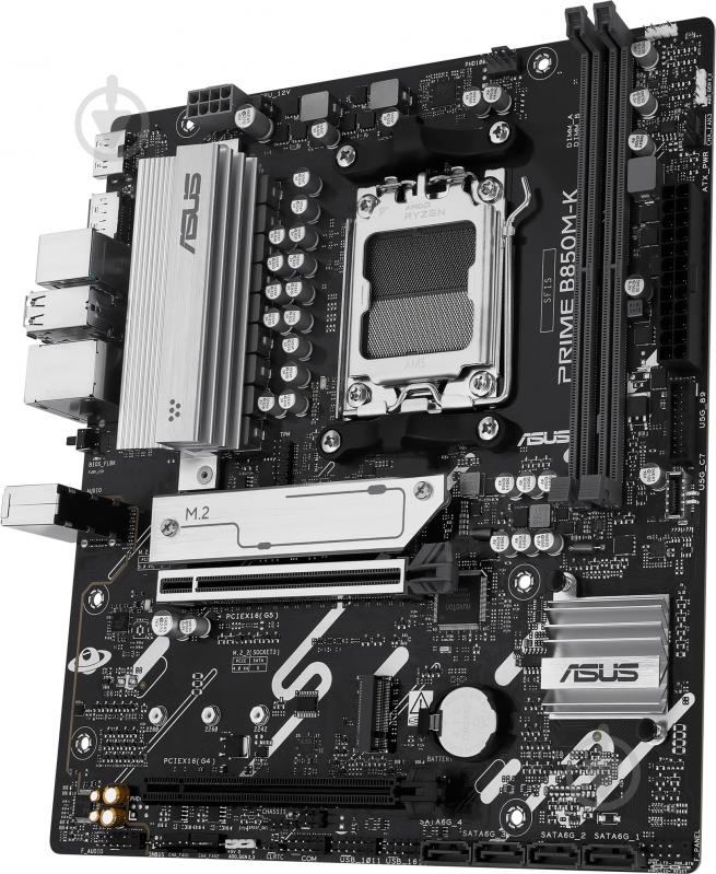 Материнська плата Asus 90MB1LV0-M0EAY0 (Socket AM5, AMD B850, micro ATX) - фото 4