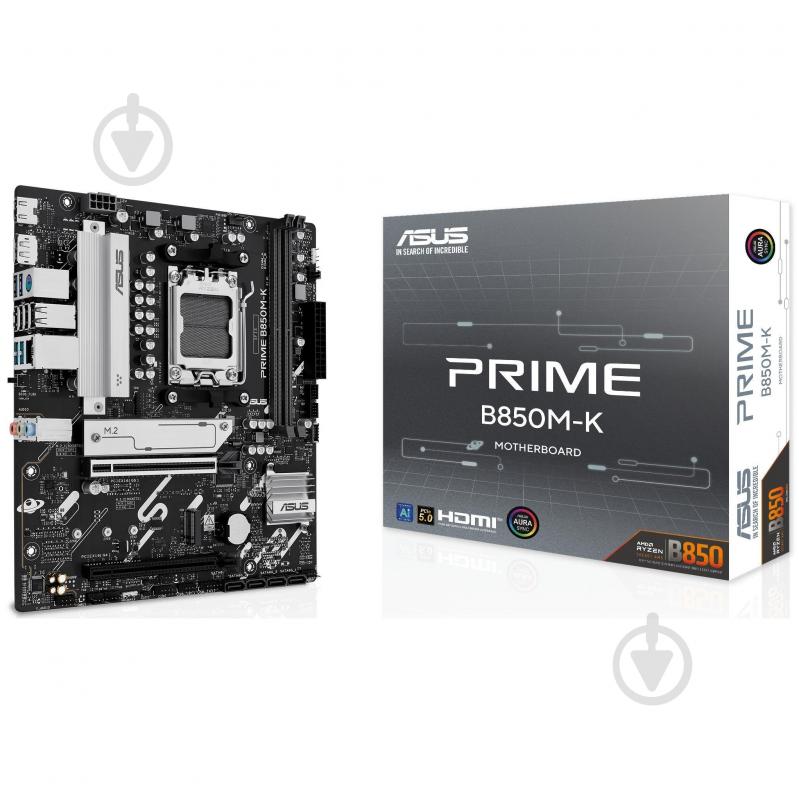 Материнська плата Asus 90MB1LV0-M0EAY0 (Socket AM5, AMD B850, micro ATX) - фото 1