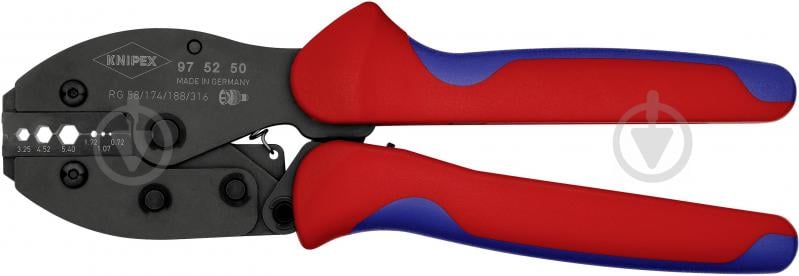 Кліщі для опресовування PreciForce KNIPEX 97 52 50 - фото 1