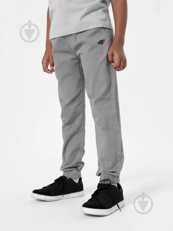 Брюки 4F TROUSERS CAS 4FJAW22TTROM237-25S р. 146 серый - фото 2 Брюки 4F TROUSERS CAS 4FJAW22TTROM237-25S р. 146 серый - фото 2