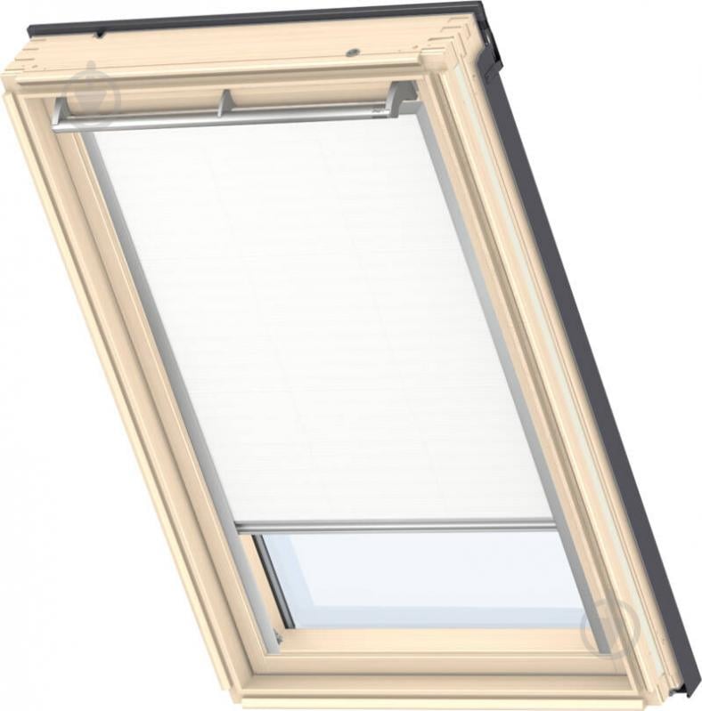 Штора затемняющая VELUX 78x98 DKL MK04 1025 белый - фото 1