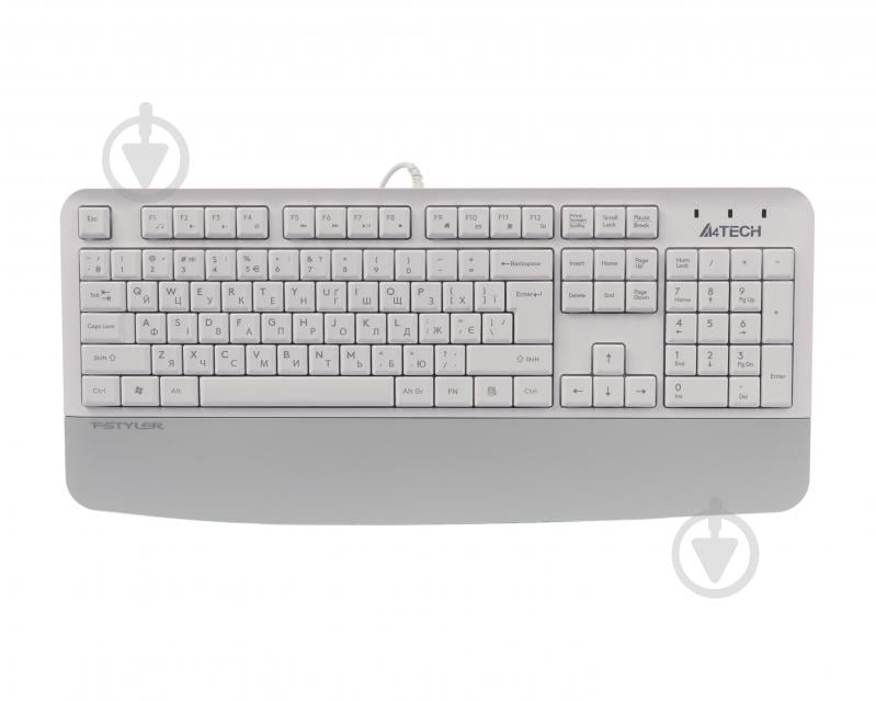 Клавиатура A4Tech (FK20 (White)) USB white - фото 1