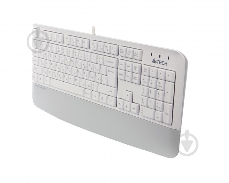 Клавиатура A4Tech (FK20 (White)) USB white - фото 2