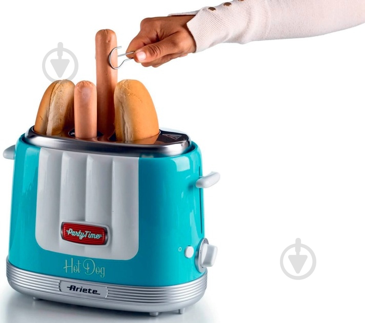 Бутербродниця Ariete 0206 - HOT DOG BLUE - фото 2