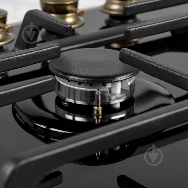 Варильна поверхня газова Perfelli VINTAGE GW69C NERO VINTAGE GW69C NERO - фото 8 Варильна поверхня газова Perfelli VINTAGE GW69C NERO VINTAGE GW69C NERO - фото 8