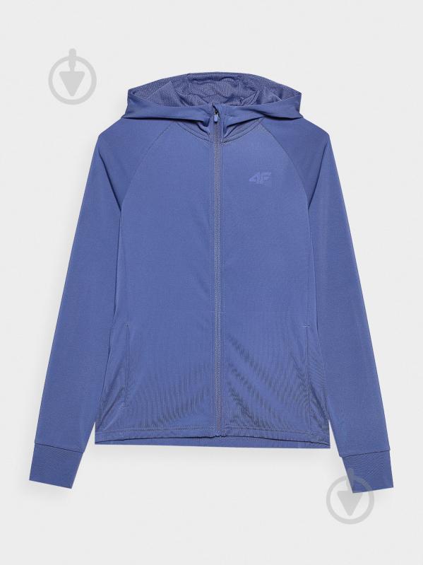 Джемпер 4F SWEATSHIRT FNK F406 4FWAW24TFSWF406-31S р.S синий - фото 9