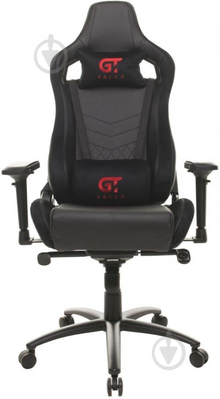 Крісло GT Racer X-0713 чорний - фото 1