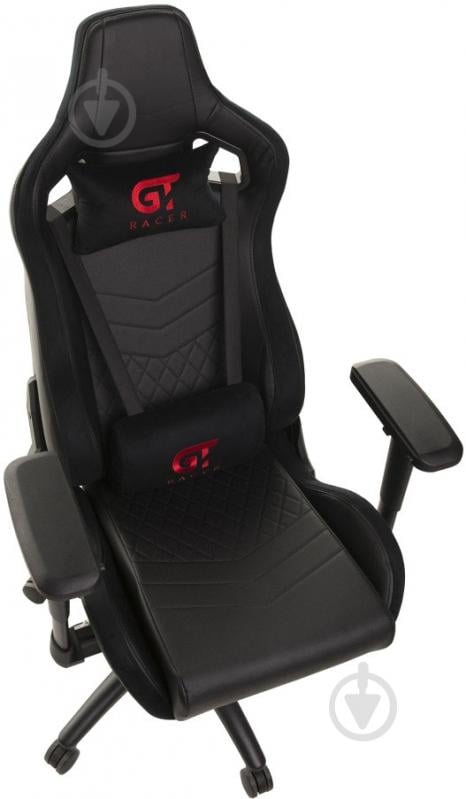 Крісло GT Racer X-0713 чорний - фото 2