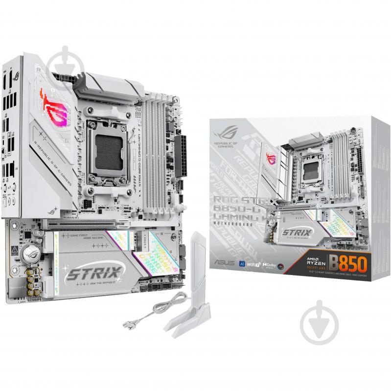 Материнская плата Asus 90MB1M30-M0EAY0 (Socket AM5, AMD B850, micro ATX) - фото 1