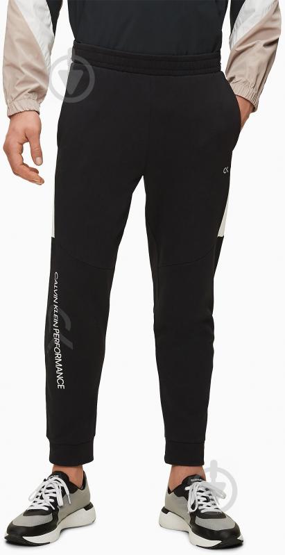 Штани Calvin Klein Performance Knit Pants 00GMS0P691-007 р. L чорний - фото 1