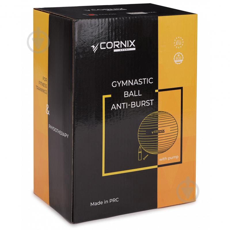 М'яч для фітнесу Cornix Anti-Burst Light Pink d85 см XR-0370 - фото 8 М'яч для фітнесу Cornix Anti-Burst Light Pink d85 см XR-0370 - фото 8
