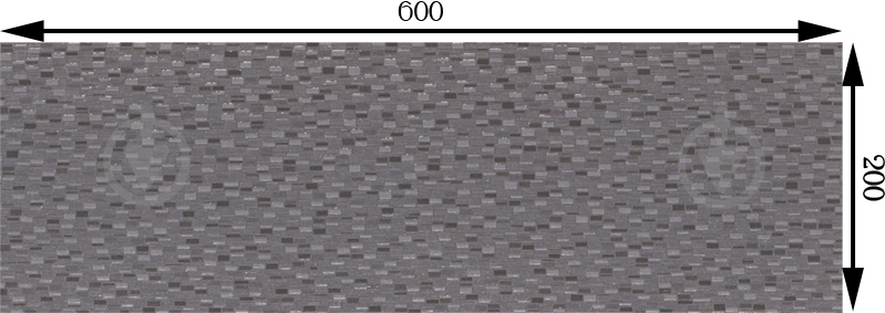 Плитка Emigres Детройт грис 20x60 - фото 2