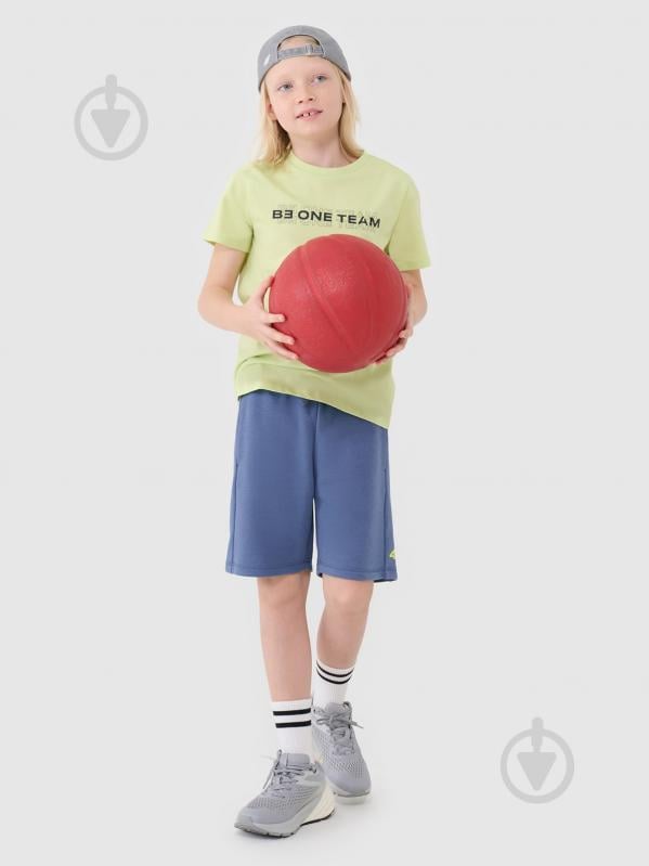 Футболка 4F TSHIRT M2186 4FJWSS25TTSHM2186-45N р.146 салатовий - фото 4 Футболка 4F TSHIRT M2186 4FJWSS25TTSHM2186-45N р.146 салатовий - фото 4