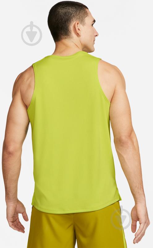 Майка Nike DF MILER TANK DV9321-308 р.2XL желтый - фото 2