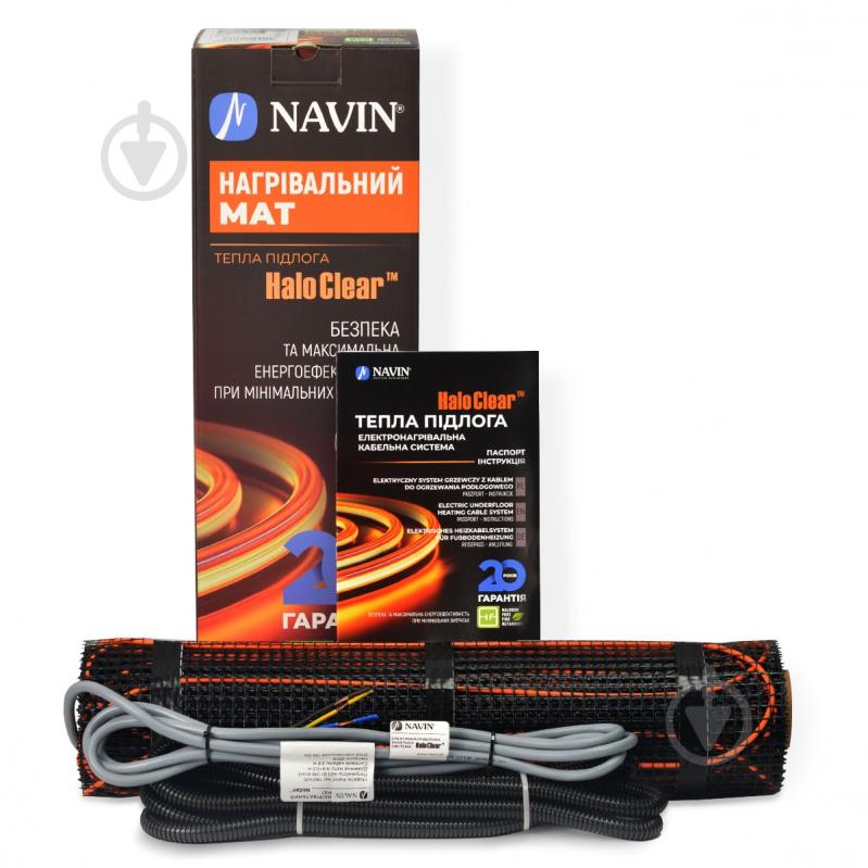 Нагревательный мат NAVIN HaloClear 190/680 3,5 м2 - фото 2 Нагревательный мат NAVIN HaloClear 190/680 3,5 м2 - фото 2