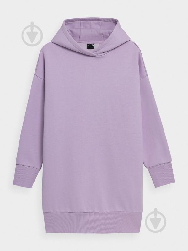 Джемпер 4F SWEATSHIRT 4FSS22TSWSF124-52S р.L фіолетовий - фото 1