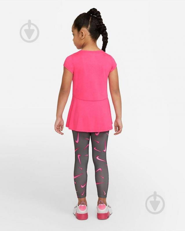 Спортивний костюм Nike TUNIC TOP AND LEGGINGS SET 36H503-M19 біло-сірий - фото 2