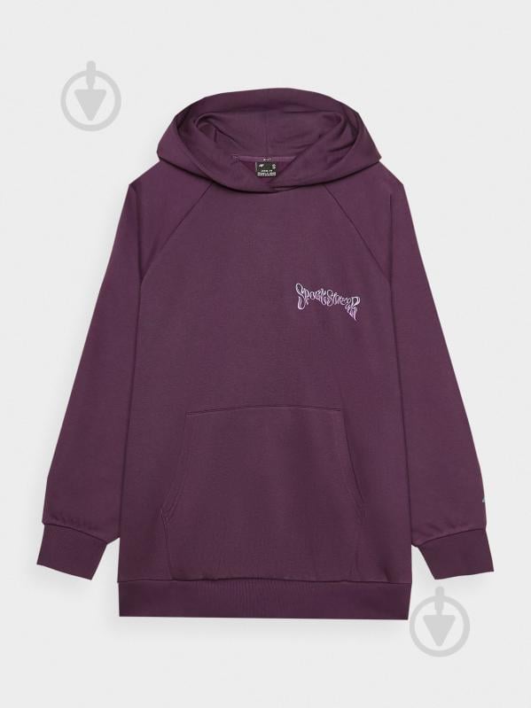 Джемпер 4F SWEATSHIRT F1338 4FWAW24TSWSF1338-50S р.S фиолетовый - фото 6 Джемпер 4F SWEATSHIRT F1338 4FWAW24TSWSF1338-50S р.S фиолетовый - фото 6