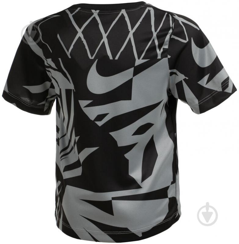 Футболка Nike B NK DF MULTI + SS TP SSNL AOP FB1287-065 р.XL сірий - фото 3