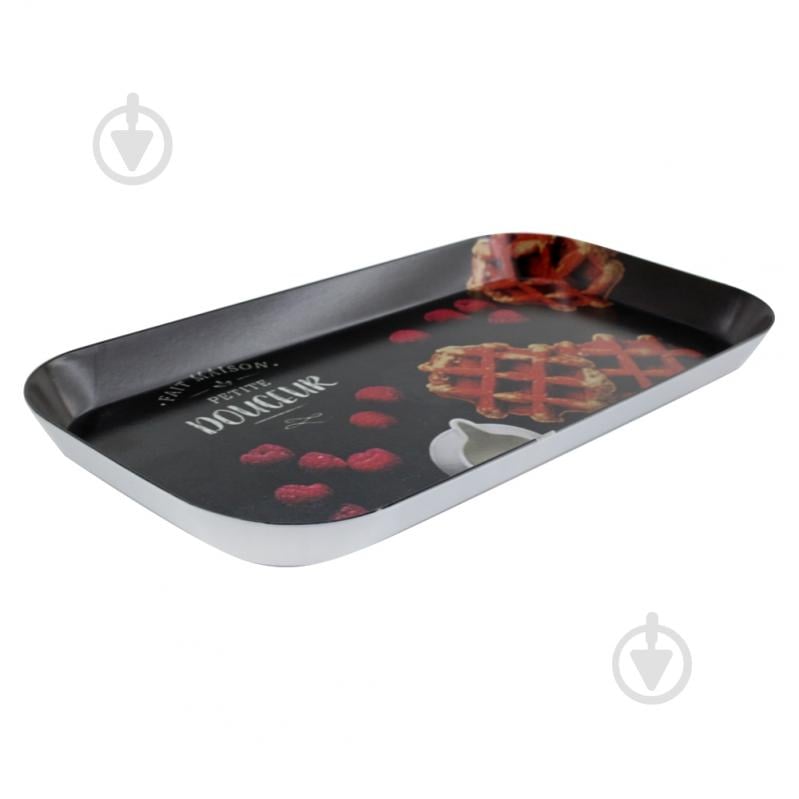 Поднос Arino Waffles with berries 30x15x2.2 см прямоугольный 30x15x2.2 см 74650 - фото 3