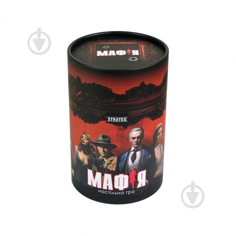 Гра настільна Strateg Мафія 30698 - фото 1 Гра настільна Strateg Мафія 30698 - фото 1
