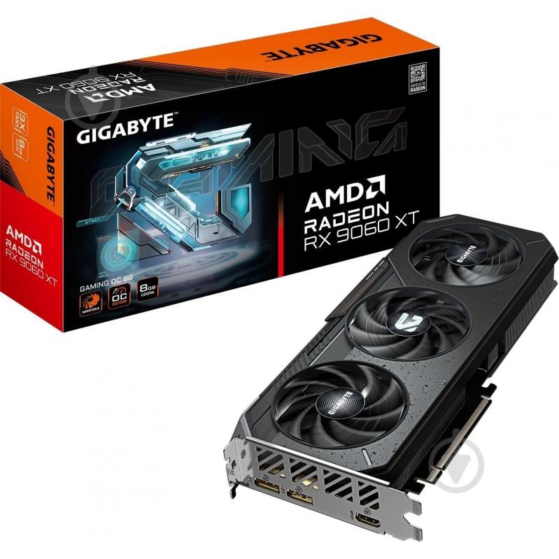 Відеокарта Gigabyte Radeon RX 9060 XT GAMING OC 8GB GDDR6 128bit (GV-R9060XTGAMING_OC-8GD) - фото 10