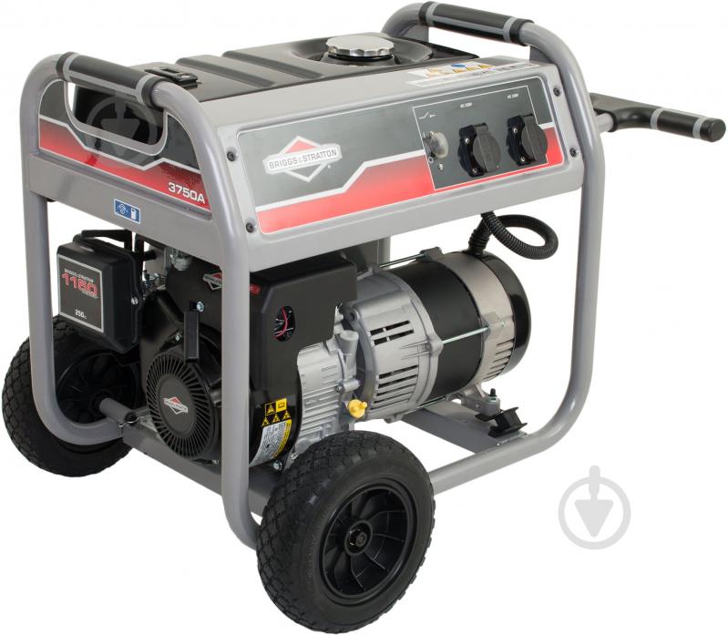 Генератор бензиновый Briggs & Stratton 3 кВт / 3,75 кВт 220 В 3750A - фото 4