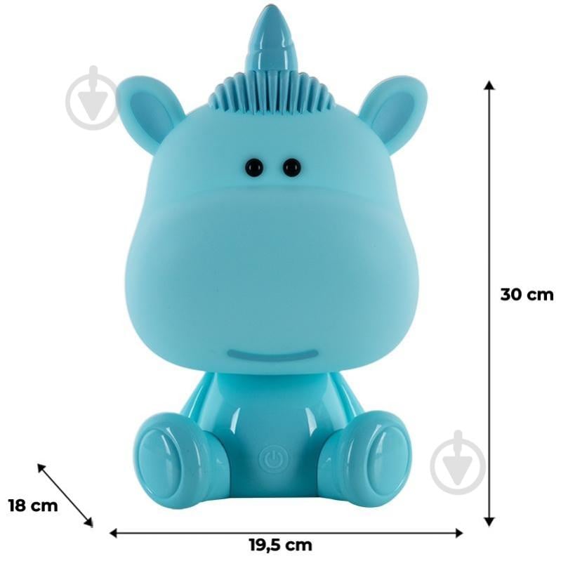 Светильник-ночник LED KITE Unicorn 2,5 Вт голубой K24-491-1-3 - фото 3 Светильник-ночник LED KITE Unicorn 2,5 Вт голубой K24-491-1-3 - фото 3
