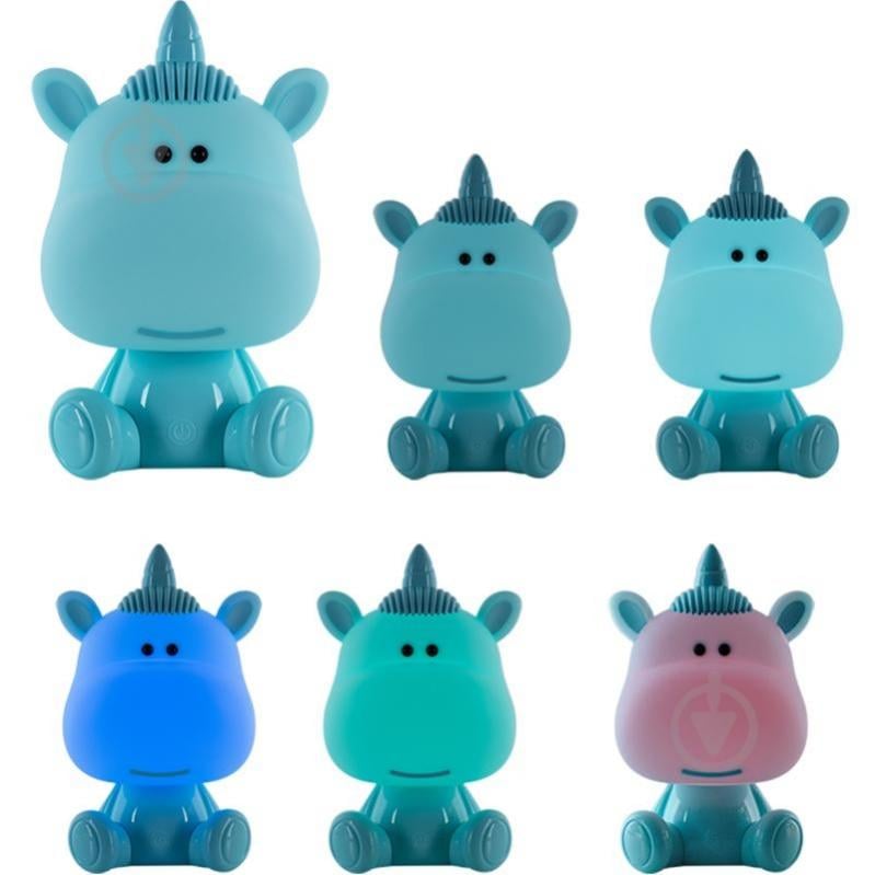 Светильник-ночник LED KITE Unicorn 2,5 Вт голубой K24-491-1-3 - фото 4 Светильник-ночник LED KITE Unicorn 2,5 Вт голубой K24-491-1-3 - фото 4