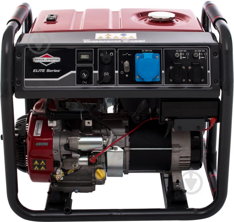 Генератор бензиновый Briggs & Stratton Elite 6 кВт / 7 кВт 220 В 7500ЕА - фото 2