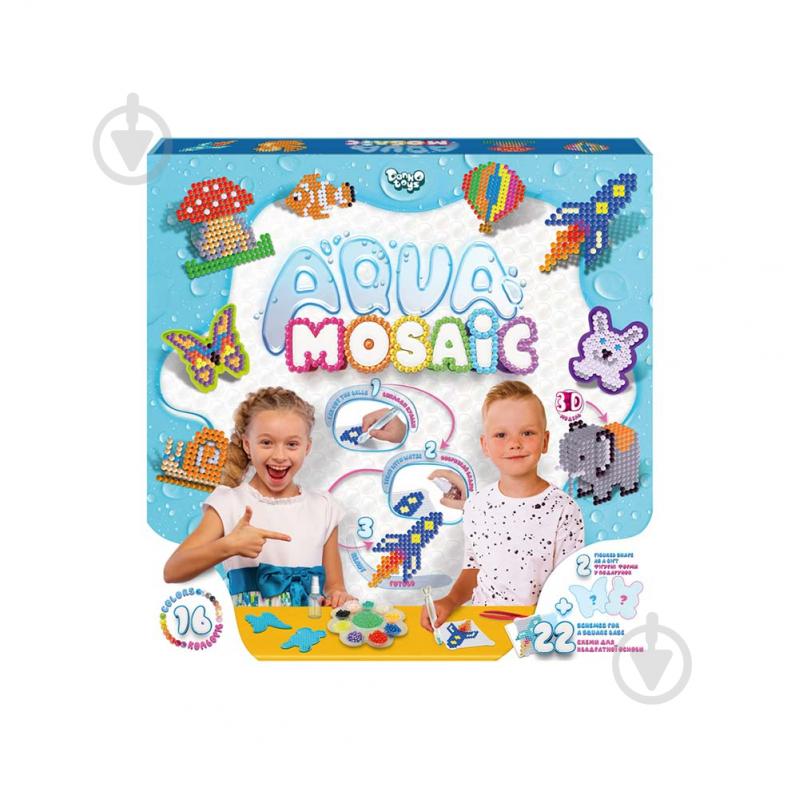 Водяна мозаїка Danko Toys Aqua Mosaic (середній набір) AM-01-02 - фото 1