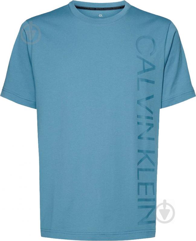 Футболка Calvin Klein Performance SHORT SLEEVE T-SHIRT 00GMS0K103-488 р.S темно-синий - фото 1