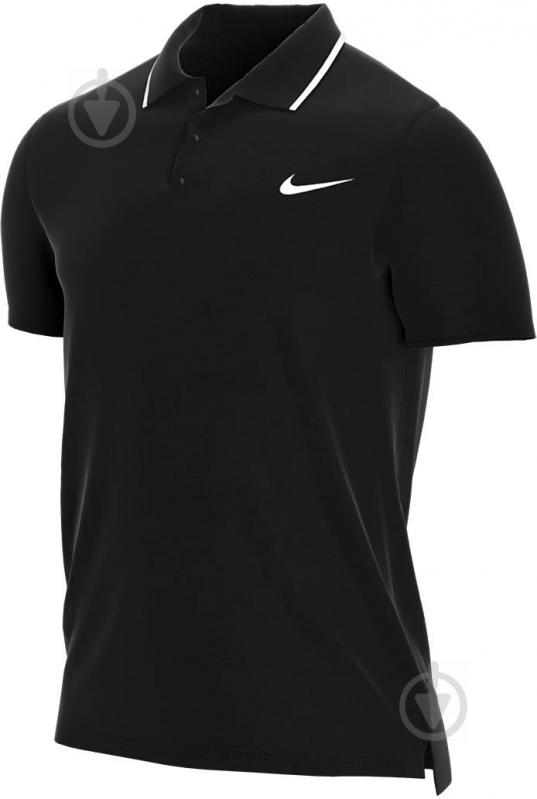 Поло Nike M NKCT DRY POLO TEAM 939137-010 р.2XL черный - фото 3