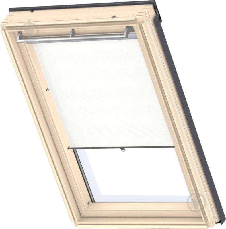 Штора рулонна на гачках VELUX 94 cм RHL PK00 1028 білий - фото 1