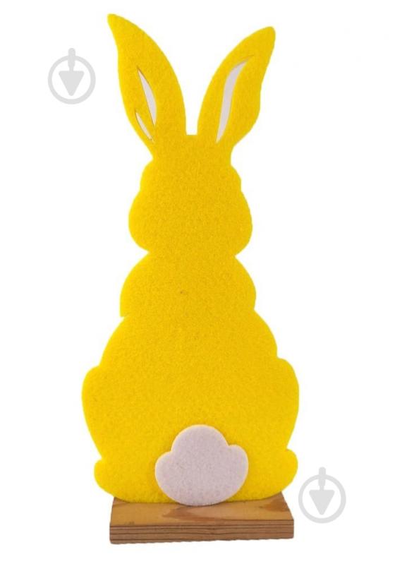 Декорація великодня GoToArt Easter Bunny Deco-1 25 см жовтий - фото 1 Декорація великодня GoToArt Easter Bunny Deco-1 25 см жовтий - фото 1