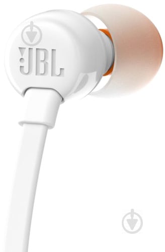 Навушники JBL T110 white (JBLT110WHT) - фото 5