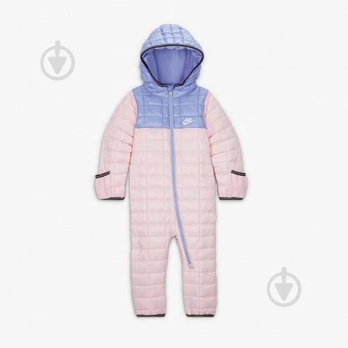 Комбінезон Nike COLORBLOCK SNOWSUIT 66K059-A9Y р.80 рожевий - фото 1