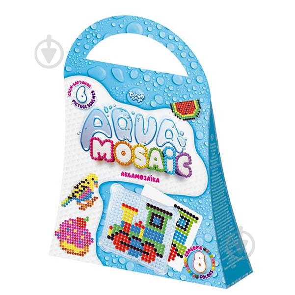 Водяна мозаїка Danko Toys Aqua Mosaic комільфо №3 AM-02-03 - фото 1