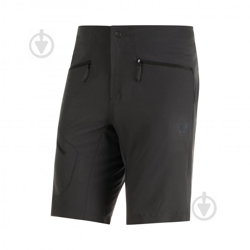 Шорти MAMMUT Sertig Shorts 1023-00190-0001 р. 52 чорний - фото 1