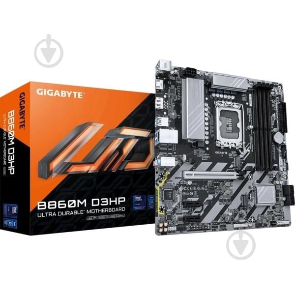 Материнская плата Gigabyte B860M_D3HP (Socket 1851, Intel B860, micro ATX) - фото 1