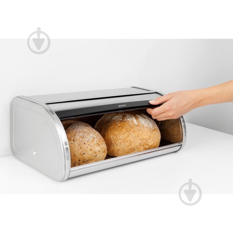Хлебница Brabantia Roll Top Bread Bin 17,3x44,5x26,2 см - фото 4 Хлебница Brabantia Roll Top Bread Bin 17,3x44,5x26,2 см - фото 4