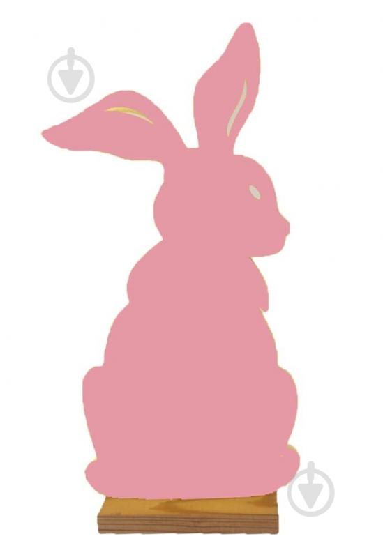 Декорація великодня GoToArt "Easter Bunny Deco - 2", 25 см, рожевий - фото 1 Декорація великодня GoToArt "Easter Bunny Deco - 2", 25 см, рожевий - фото 1