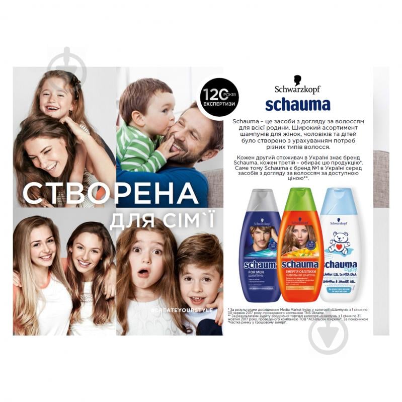 Шампунь-бальзам Schauma Kids для девочек Без слез и спутывания 250 мл - фото 3