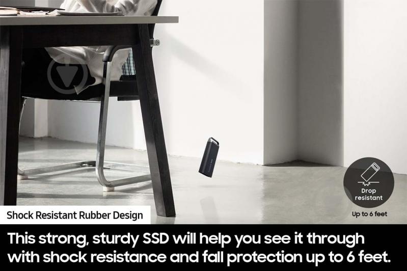 SSD-накопичувач Samsung T5EVO Shield 4000GB Portable USB 3.2 QLC (MU-PH4T0S/EU) - фото 5 SSD-накопичувач Samsung T5EVO Shield 4000GB Portable USB 3.2 QLC (MU-PH4T0S/EU) - фото 5