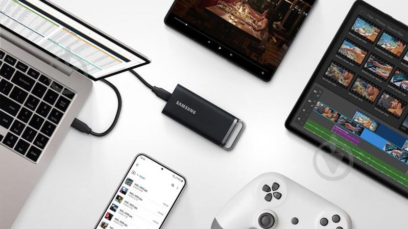 SSD-накопичувач Samsung T5EVO Shield 4000GB Portable USB 3.2 QLC (MU-PH4T0S/EU) - фото 10 SSD-накопичувач Samsung T5EVO Shield 4000GB Portable USB 3.2 QLC (MU-PH4T0S/EU) - фото 10