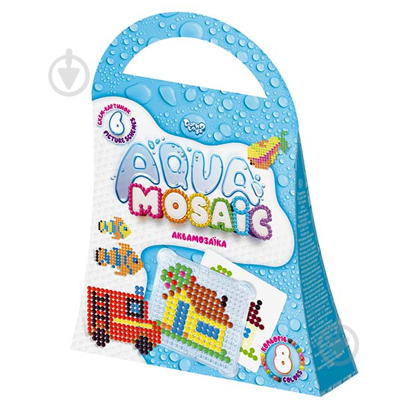 Водяна мозаїка Danko Toys Aqua Mosaic комільфо №5 AM-02-05 - фото 1