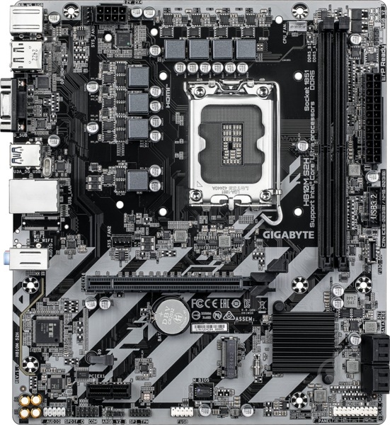 Материнська плата Gigabyte H810M_S2H (Socket 1851, Intel H810, micro ATX) - фото 2