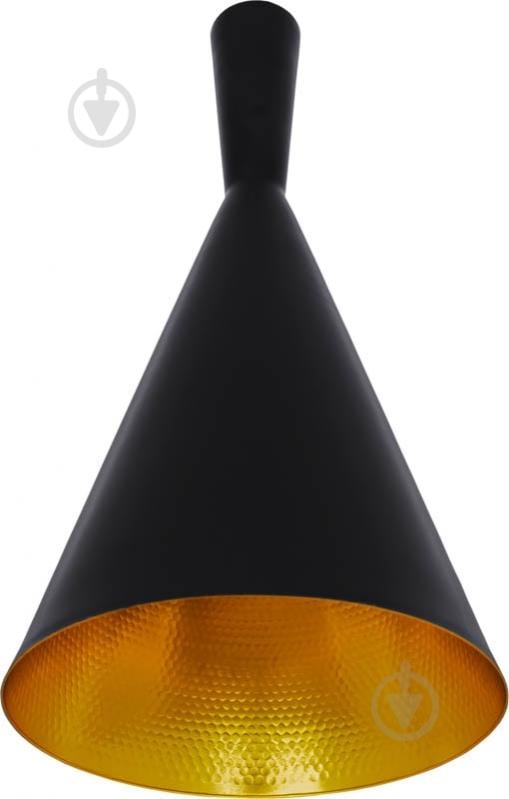 Подвес Hopfen Cone Loft 1x40 Вт E27 черный - фото 2 Подвес Hopfen Cone Loft 1x40 Вт E27 черный - фото 2