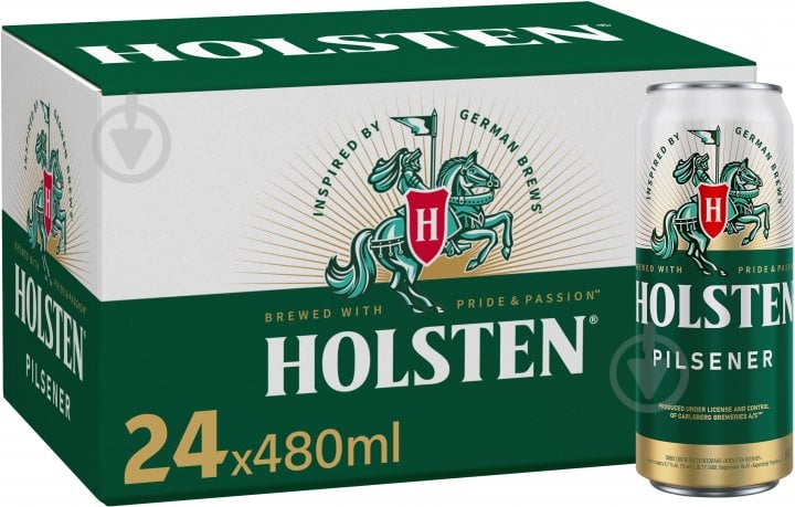 Пиво Holsten Пілзнер 4820250941412 0,48 л - фото 2