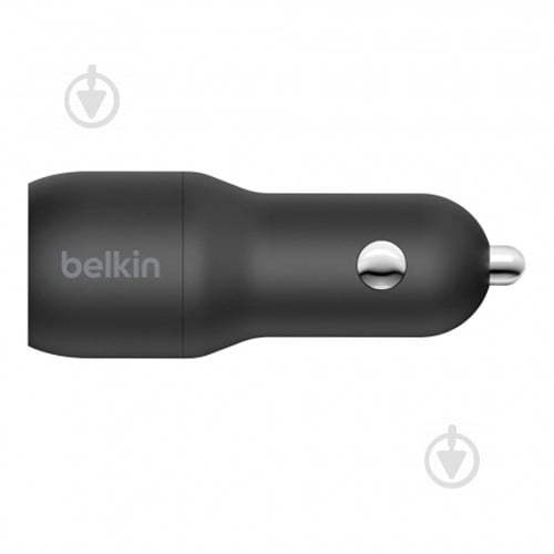 Автомобильное зарядное устройство Belkin 24W Dual USB Black (CCE002BT1MBK) - фото 2